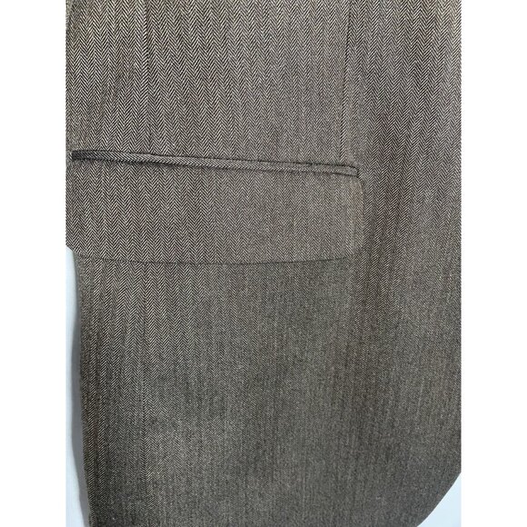 Izod Mens Brown 2 Button Blazer Sport Coat 42L Polyester/Rayon NWT - Picture 13 of 16